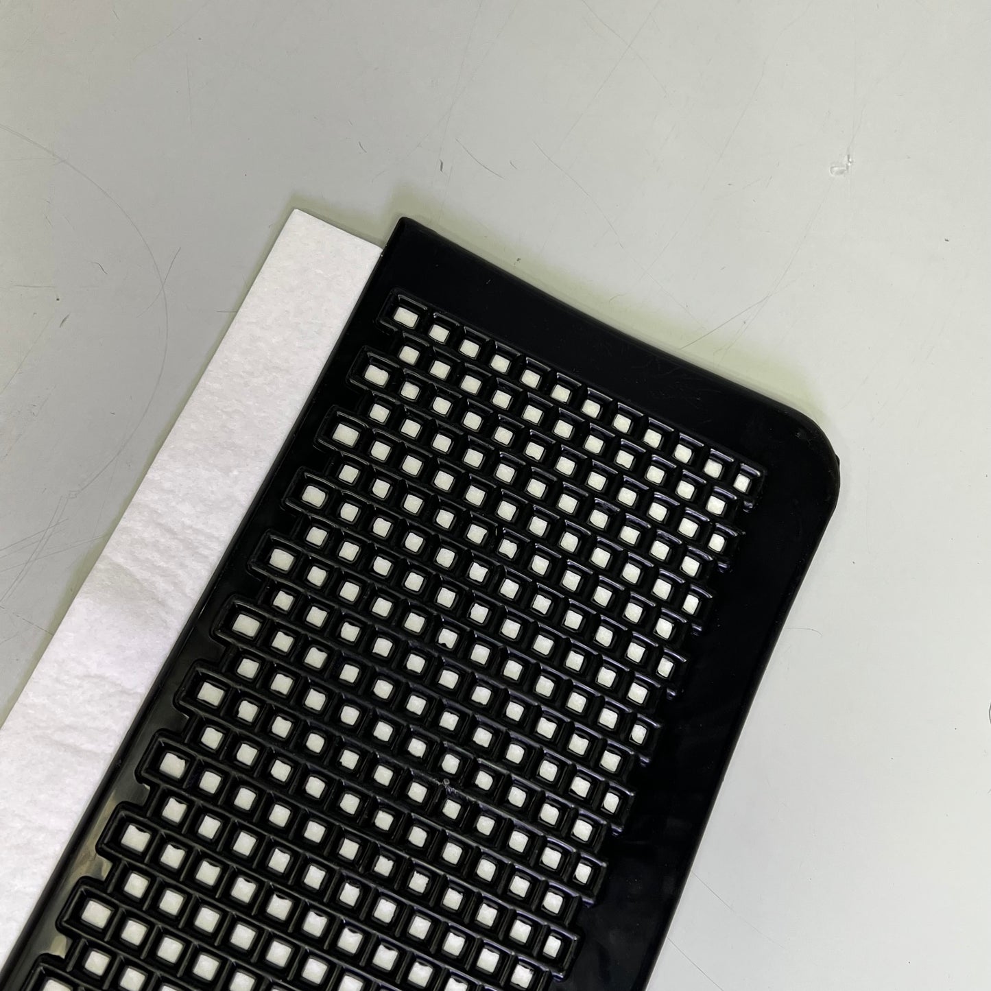 COASTWIDE (6 PACK) Professional Toilet Floor Mat 17.5"x20.5"  Black CW24768