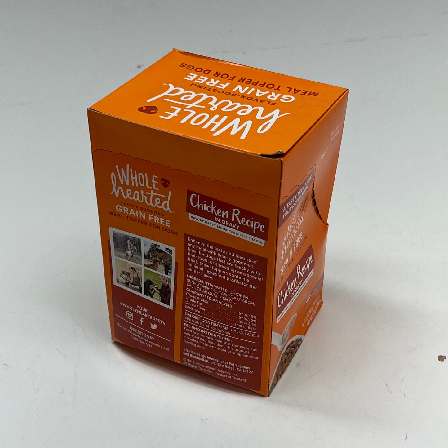 ZA@ WHOLE HEARTED (2 PACK, 6 EACH) Grain Free Meal Topper For Dogs Chicken Recipe BB 03/28