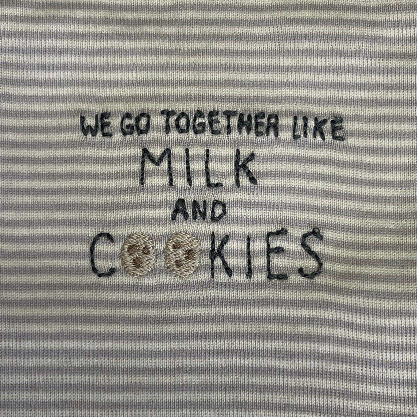 CARTERS (SET OF 3) 100% Cotton Milk & Cookies Set  Baby's Sz Newborn 1T122410