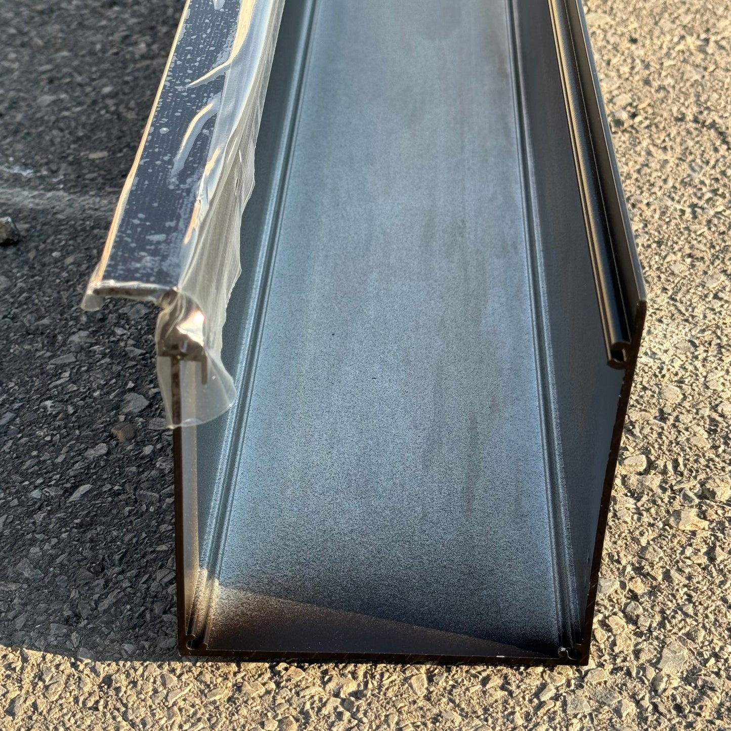 SPRINGS WINDOW FASHIONS Metal Support Bracket 16FT 5"x5" Black 05000-18