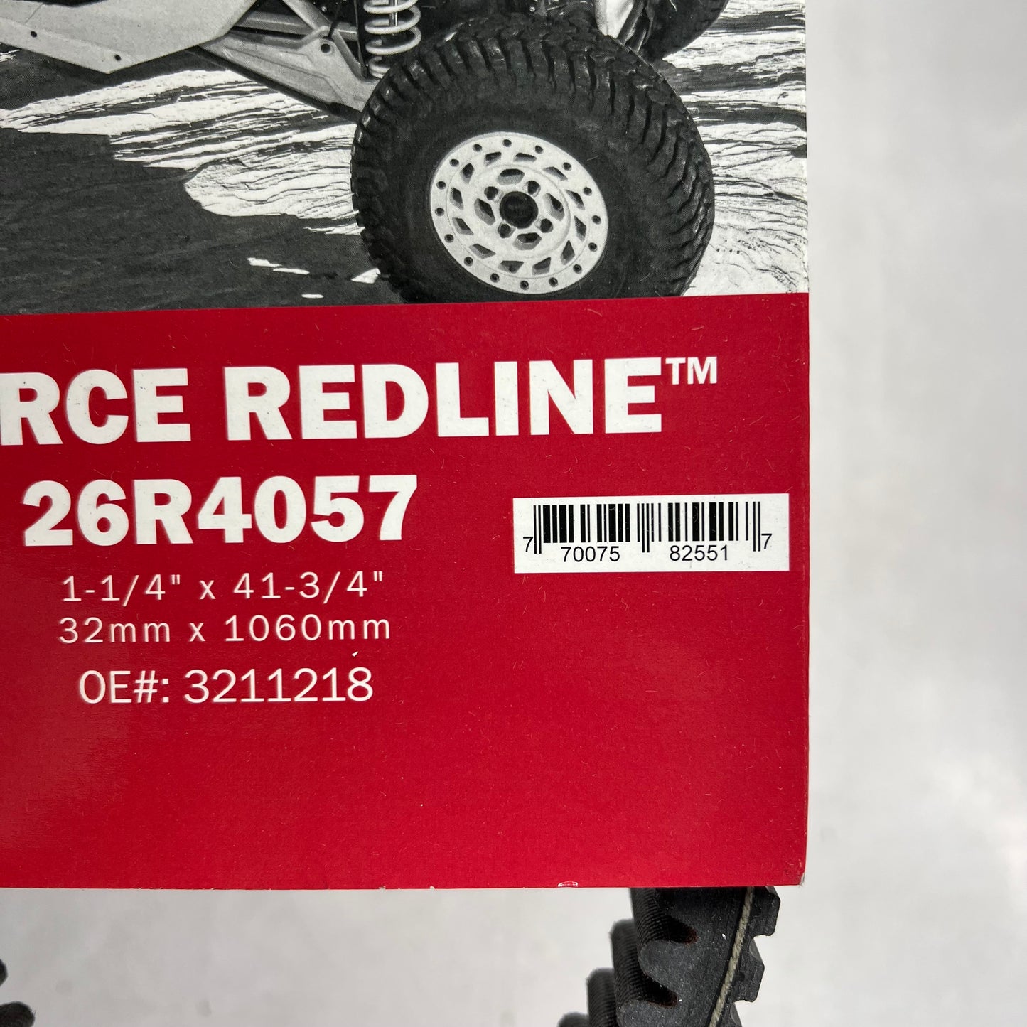 GATES G-force Redline Belt For Polaris 1-3/16" X 40-9/16" Black 26R4057