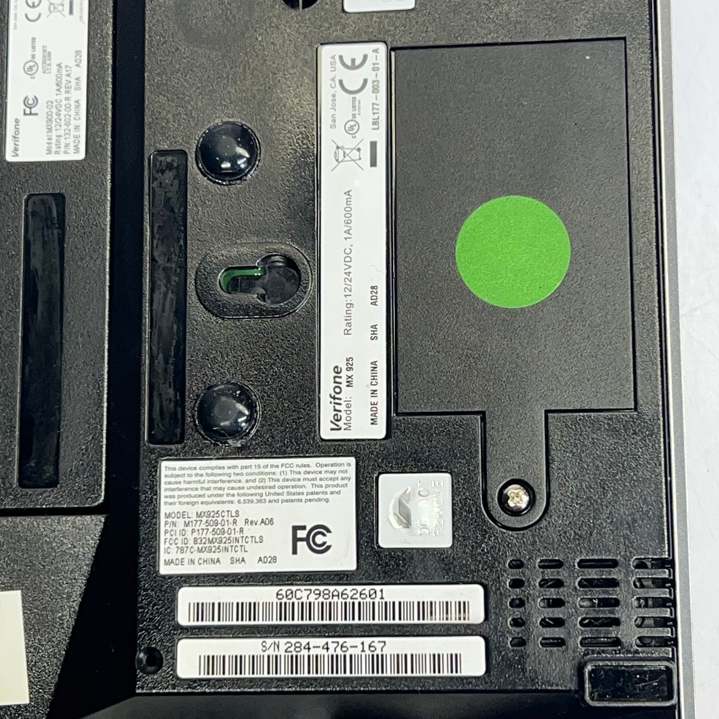 VERIFONE (3 PACK) Credit Card Payment Terminal Pos System Black MX925 MX900-02