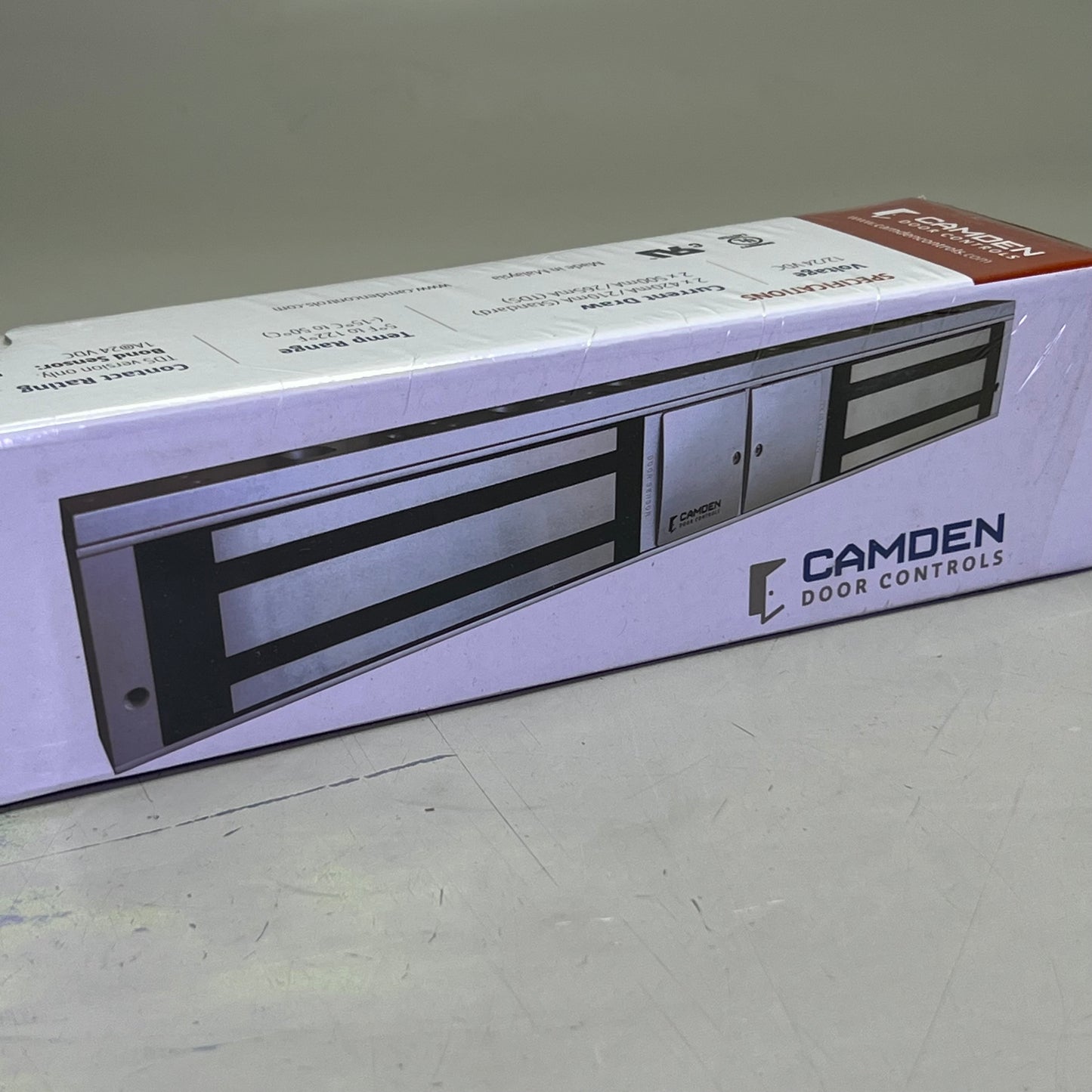 CAMDEN  1200Lbs Surface Mount Double Door Magnetic Lock Grey CX-92S-12TDS (Mature)