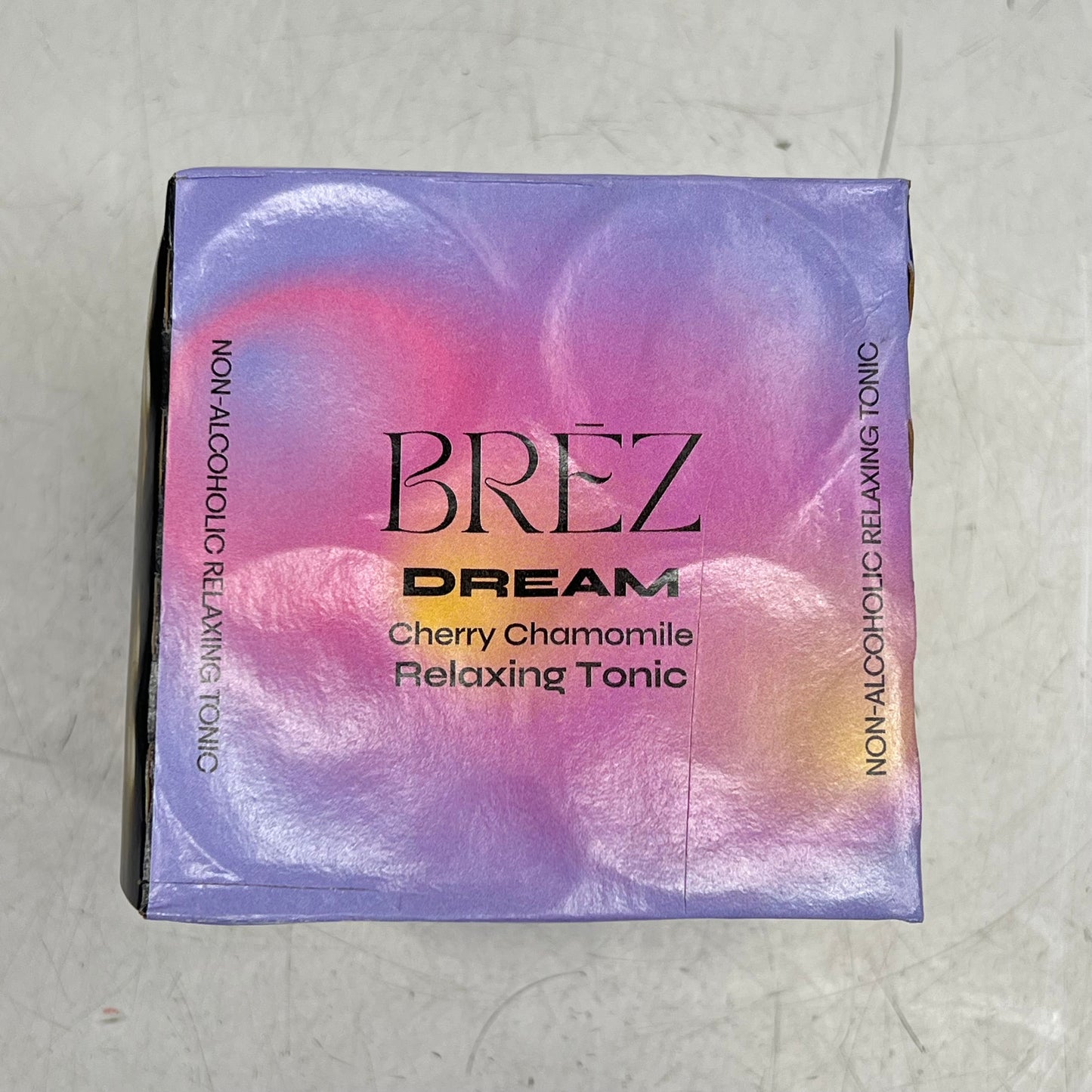 ZA@ BREZ (4 PACK) Dreams Cherry Chamomile Relaxing Tonic Non-alcoholic 12 Fl Oz  B|B 12/26 (As-Is)