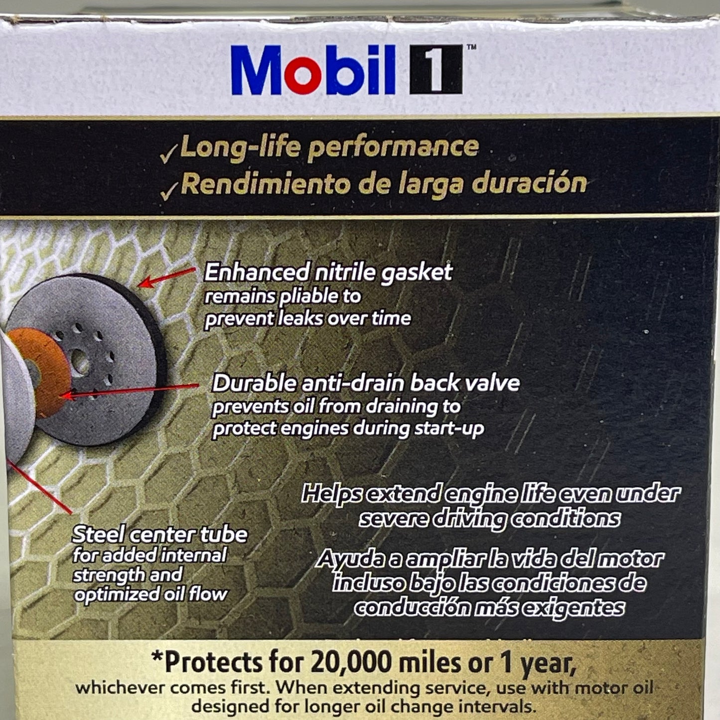 MOBIL 1 (6 PACK) Oil Filters Extended Performance 20000 Miles Mazda M1-108A