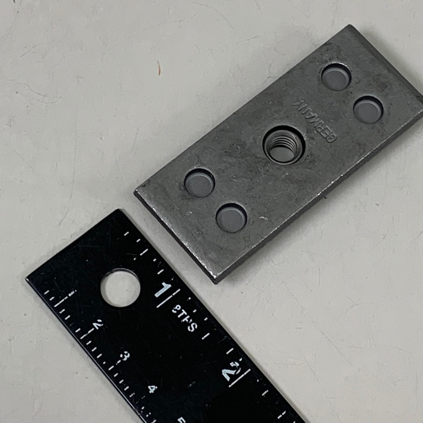 STAUFF (25 PACK) Single Welded Plate Twin Series 3D Carbon Steel Grey SP-3D-U-W2