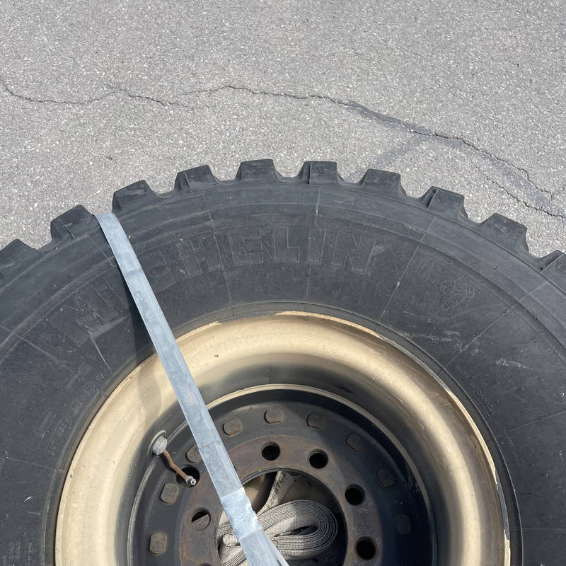 MICHELIN XZL 16.00R20 Military Off-Road Tire on Wheel (Good)