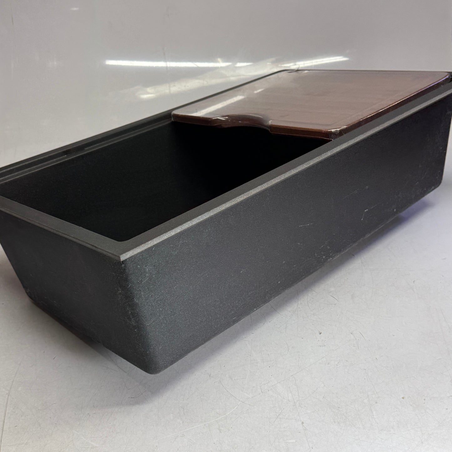 Z@ ELKAY SCHOCK Chelsea N100X Onyx (Black) w/Cutting Board GERMANY