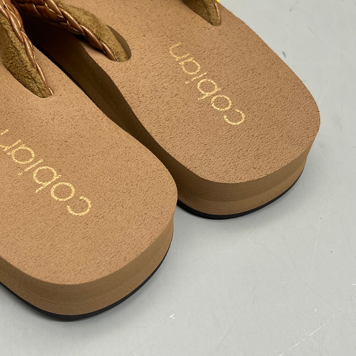 COBIAN Braided Bounce Sandals Women's SZ 7, EU 37 Chestnut BRB10-210-7