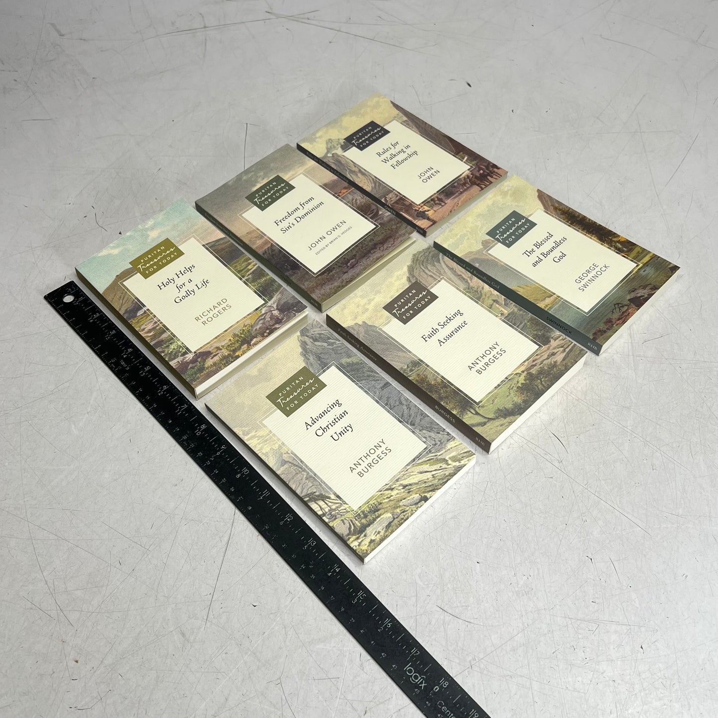 PURITAN TREASURES FOR TODAY 19 Volume Bundle Paperback Books Authentic Faith