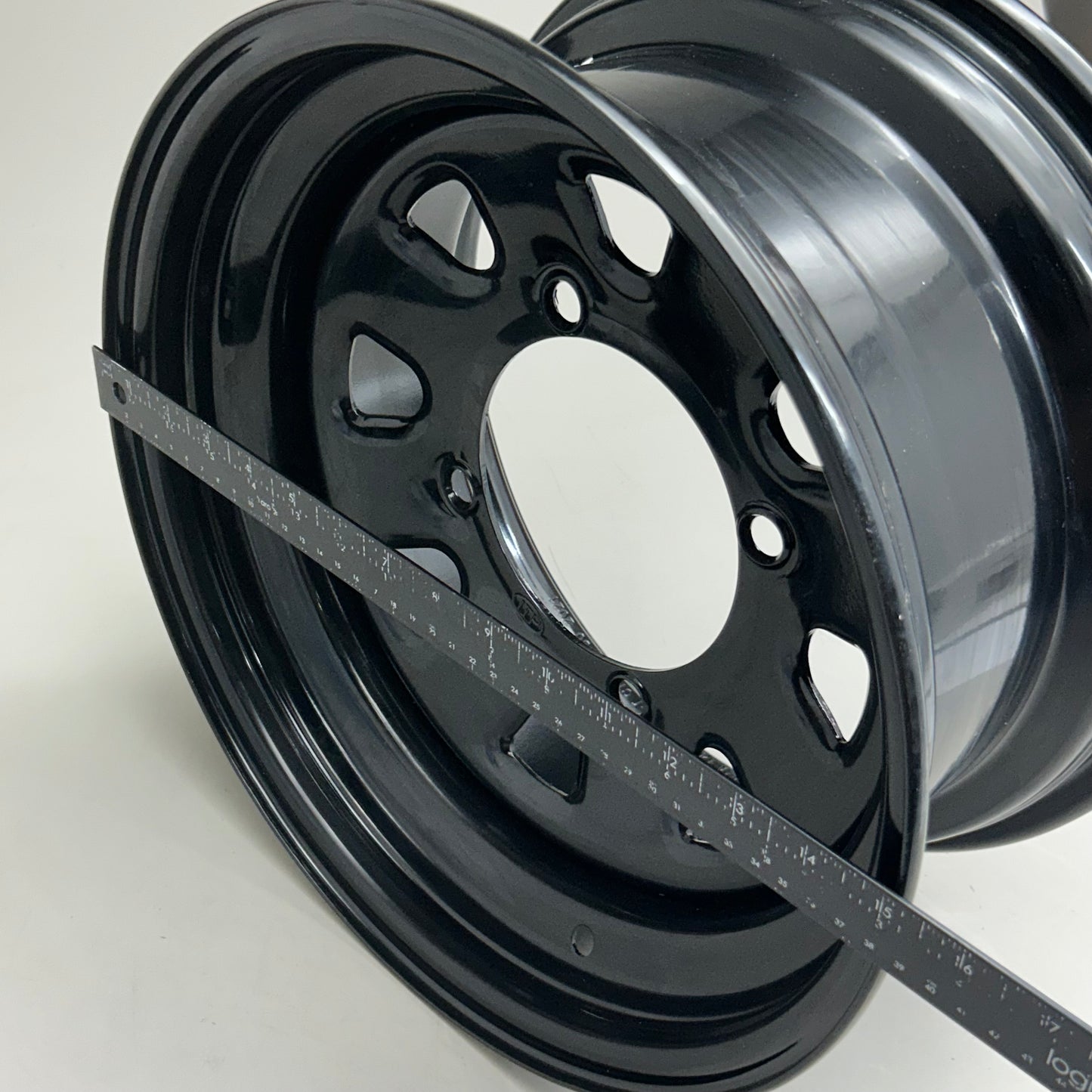 ITP Delta Steel Wheel For Arctic Car, Kaw KAF1000 & POL General 1000 14"x7" Black 1422755014B