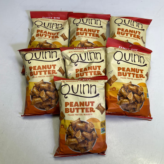 ZA@ QUINN (7 PACK) Peanut Butter Filled Pretzel Nuggets 11oz BB 06/26