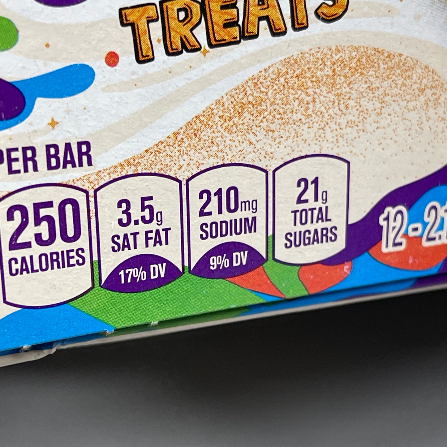 ZA@ GENERAL MILLS (12 PACK, 2.1 oz Each) Cinnamon Toast Crunch Treats Bars BB 03/25