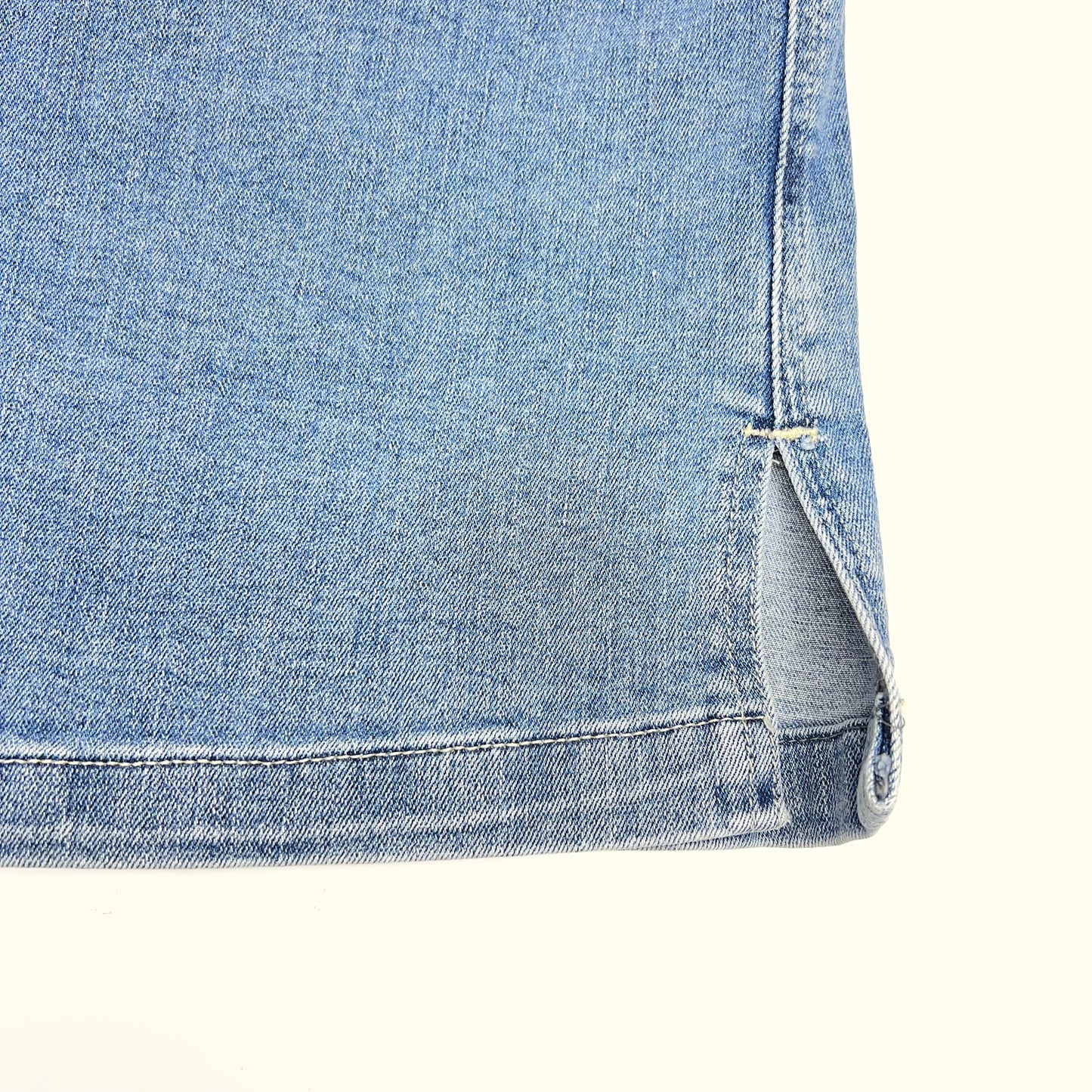 JAG On the Go High Rise Skort Pull-on Women's Sz 14  Silver Lake J3101CSA220