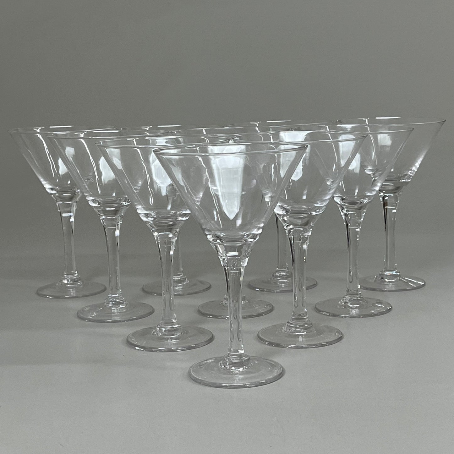 ZA@ ANCHOR HOCKING (12 PACK) Ashbury Martini Glass Stemware 10 oz