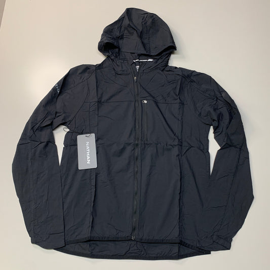 NATHAN Stealth Jacket W/ Hood Men's Black Size XL NS90060-00001-XL