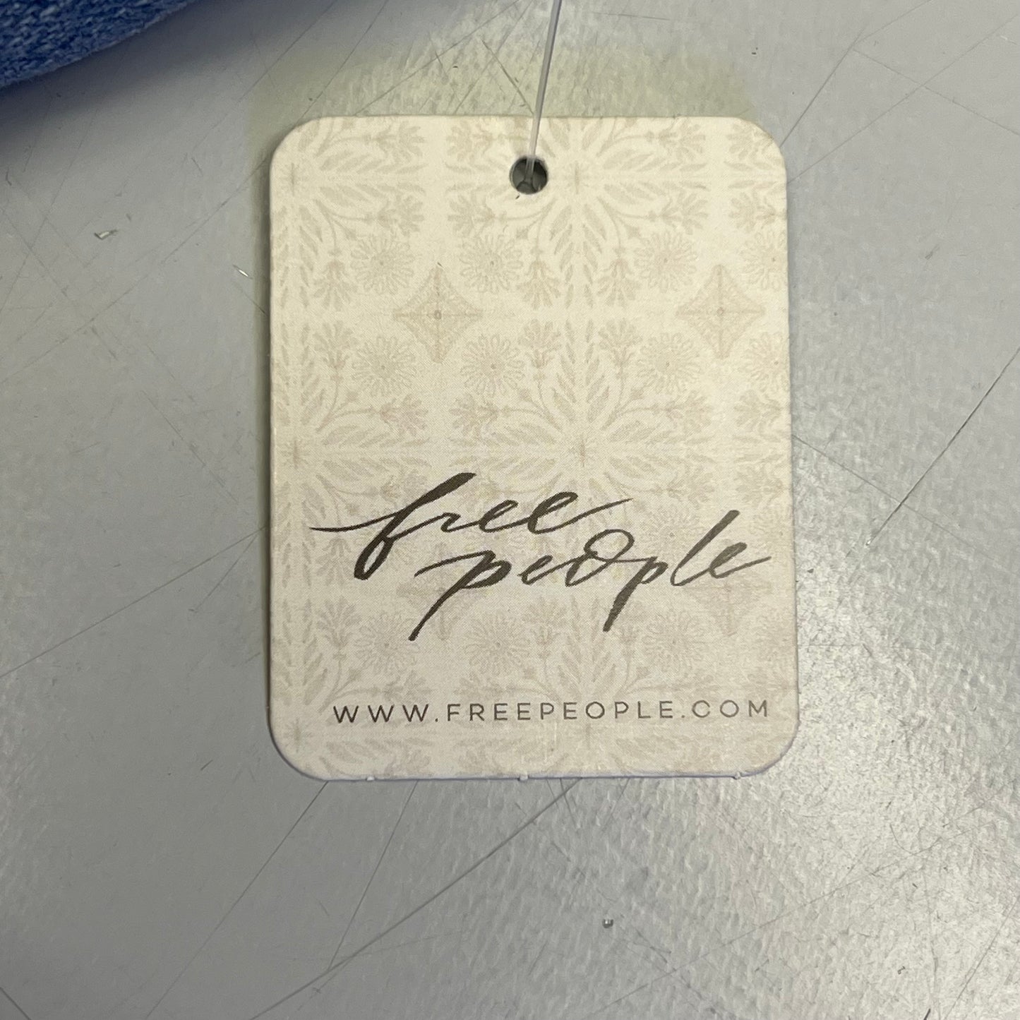 FREE PEOPLE CRVY Mona High-Rise Shorts  Women's Sz 32 Power Trip Blue 89248835