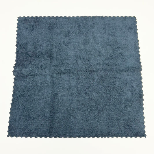 SMARTRAGS (50 PACK) Heavy-Duty Microfiber Cloths Sz 16" x 16" - Black M930BK