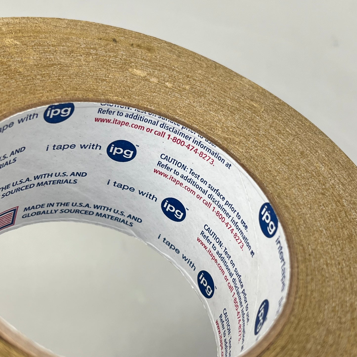 INTERTAPE (6 PACK) Utility Grade Flat Back Packaging Tape  1.89" x 179' Brown 530/81400