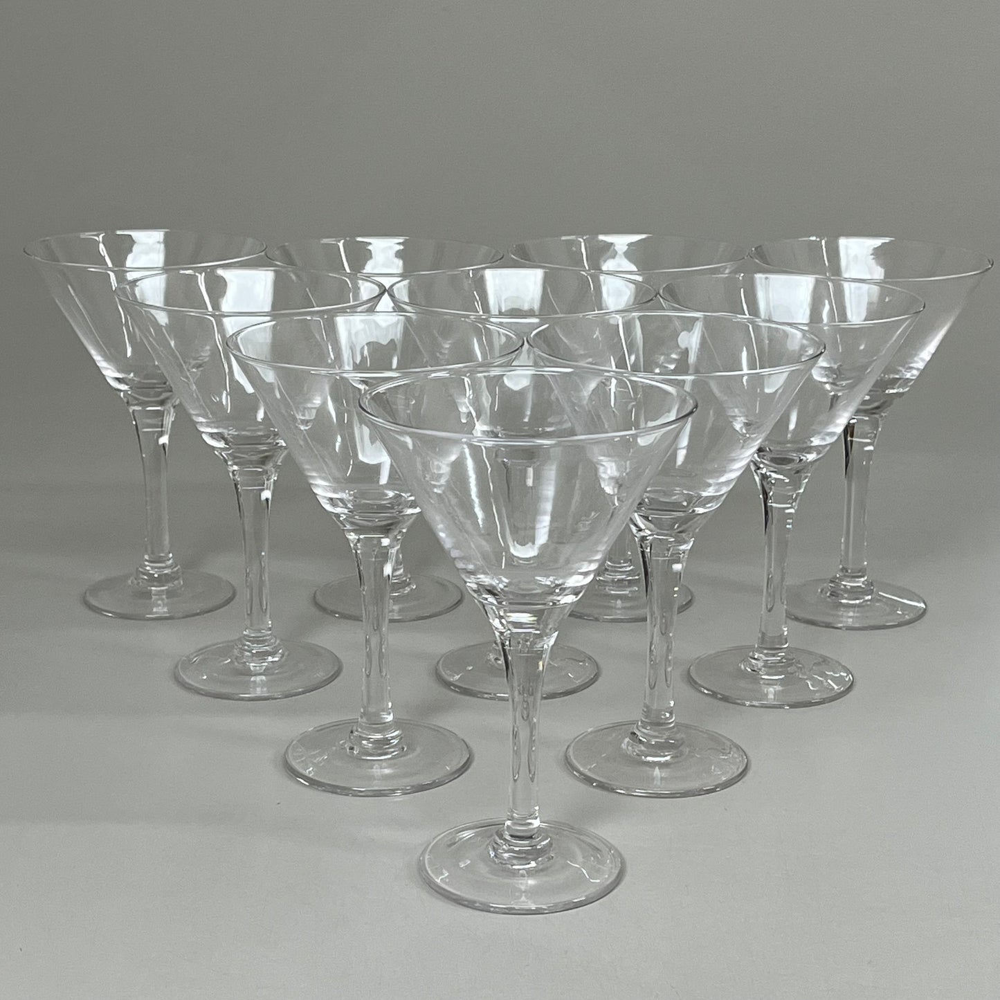 ZA@ ANCHOR HOCKING (12 PACK) Ashbury Martini Glass Stemware 10 oz