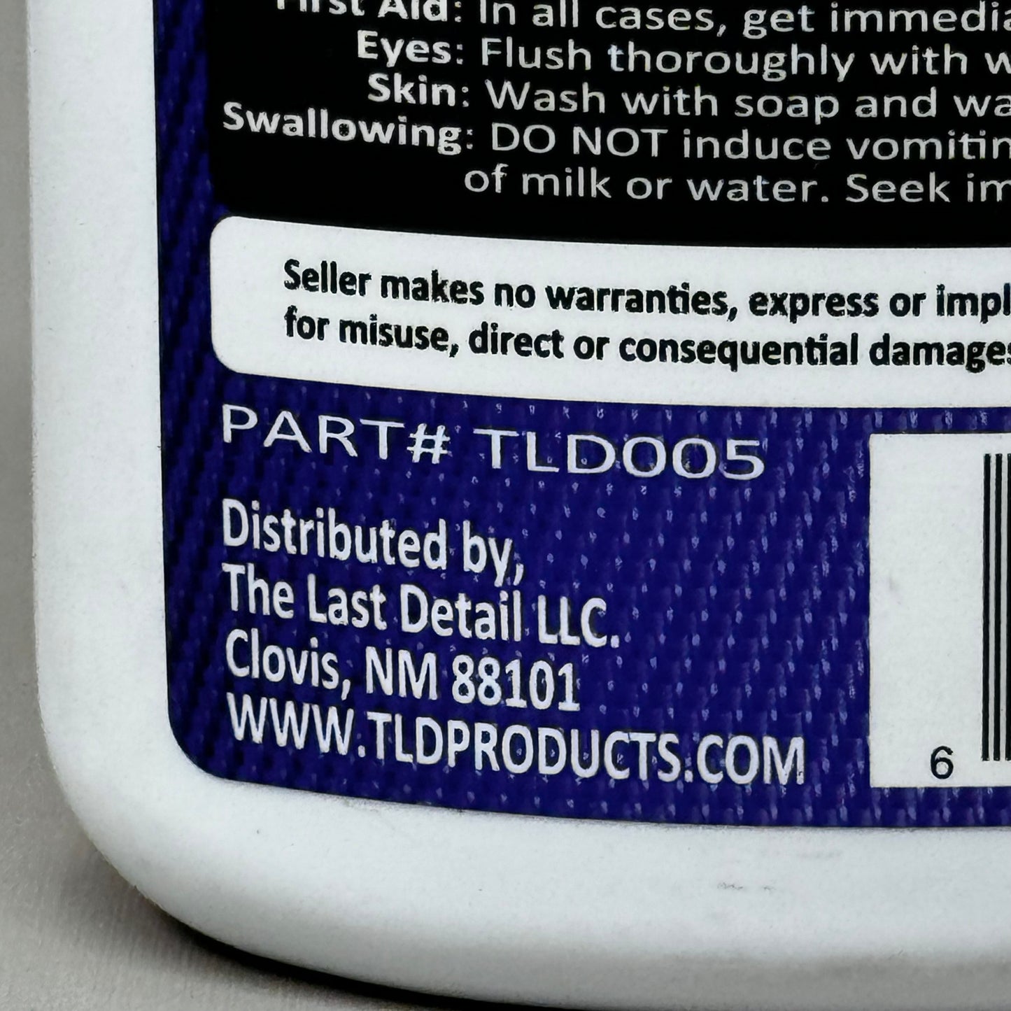 THE LAST DETAIL Water Based The Last Cut+ Compound by Jason Price 16fl oz TLD005 534854946