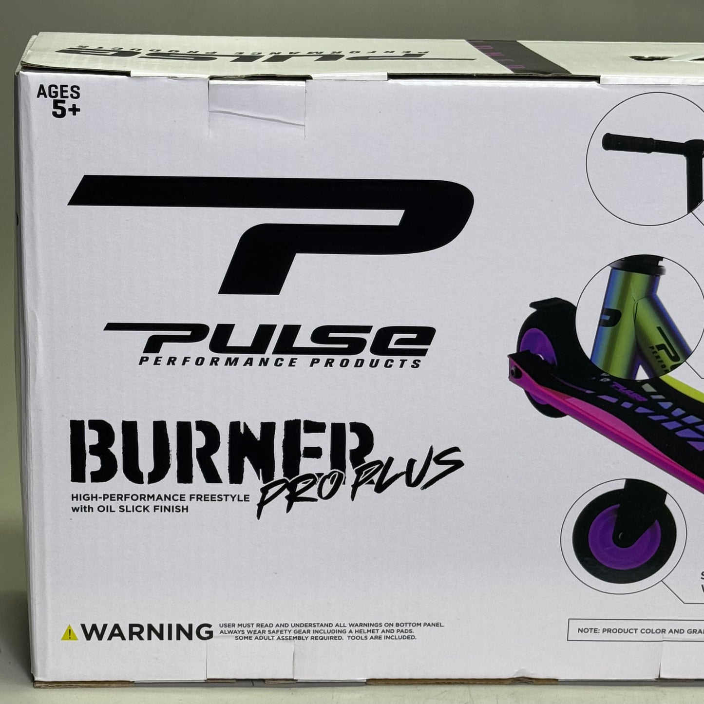 PULSE Burner ProPlus High Performance Freestyle Scooter Sz 26” L x 3.8” W