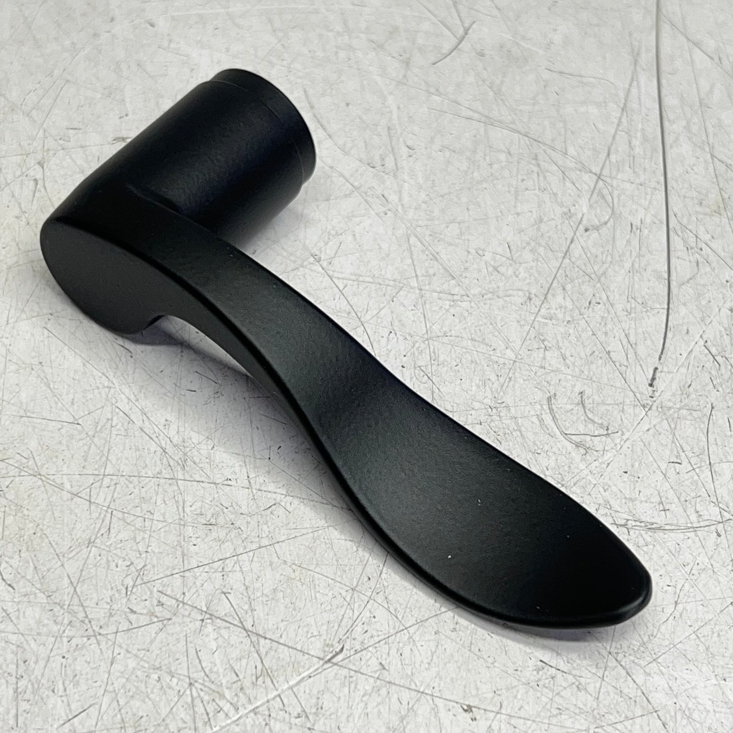 ZA@ KWIKSET Safe Lock Layton Levers Dummy Lh Interior Doors Matte Black SL7000-LY-LH-514