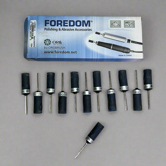 FOREDOM (12 PACK) Polishing/Abrasive Shank Sandpaper Rolls 600 Grit A-SR600
