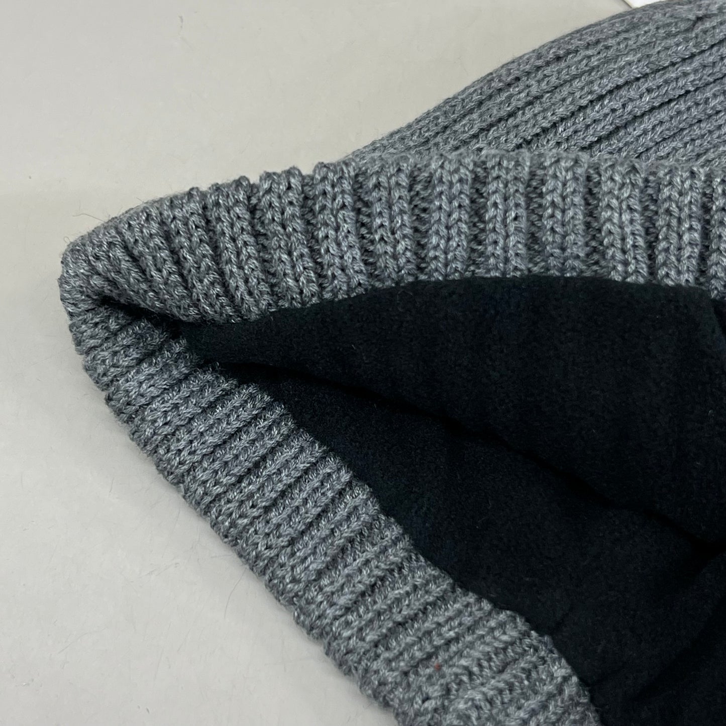 SAMSHIELD Aubrey Equestrian Beanie Hat Women's Sz One Size Fits All Grey