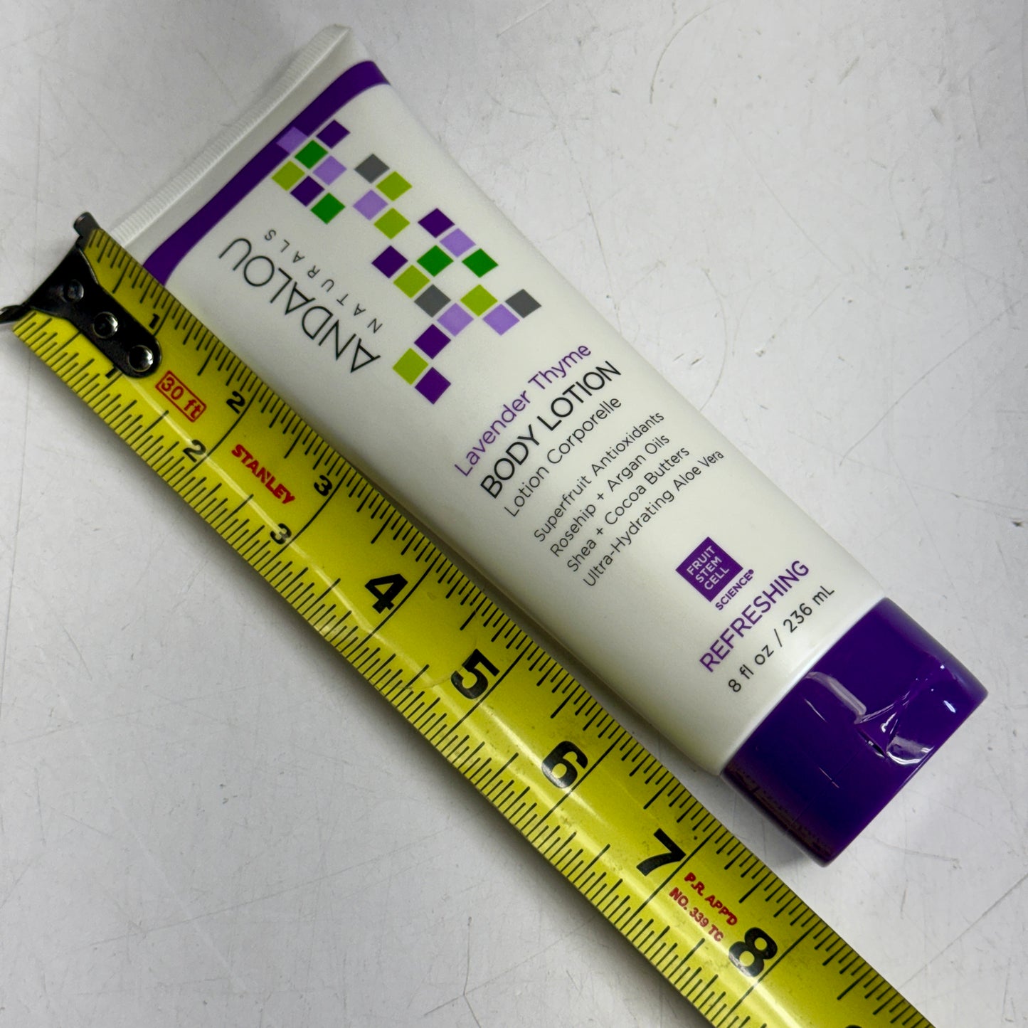 ANDALOU NATURALS (2 PACK) Lavender Thyme Body Lotion Refreshing 8 oz