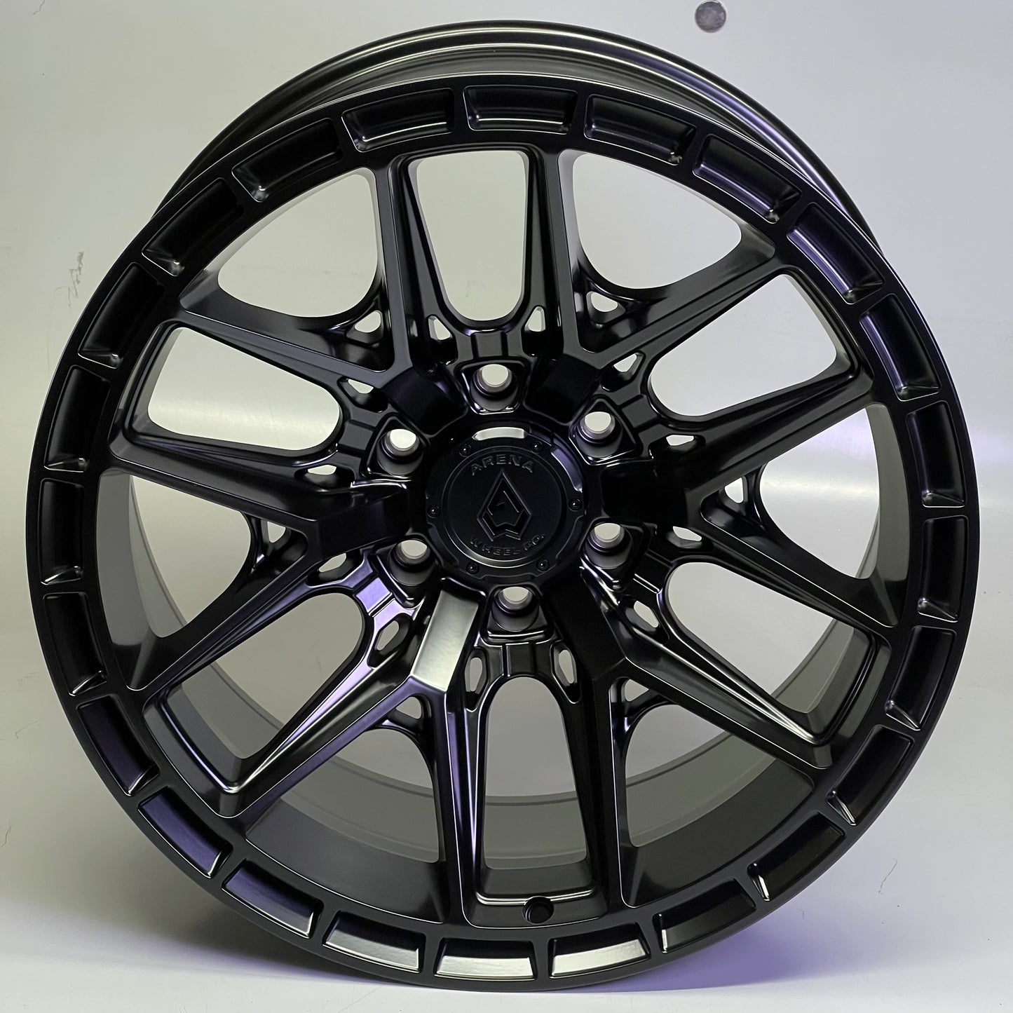 ARENA WHEEL Battle Wheel 20" x 12", Stud Circle: 6 x 139.7 Satin Black A114