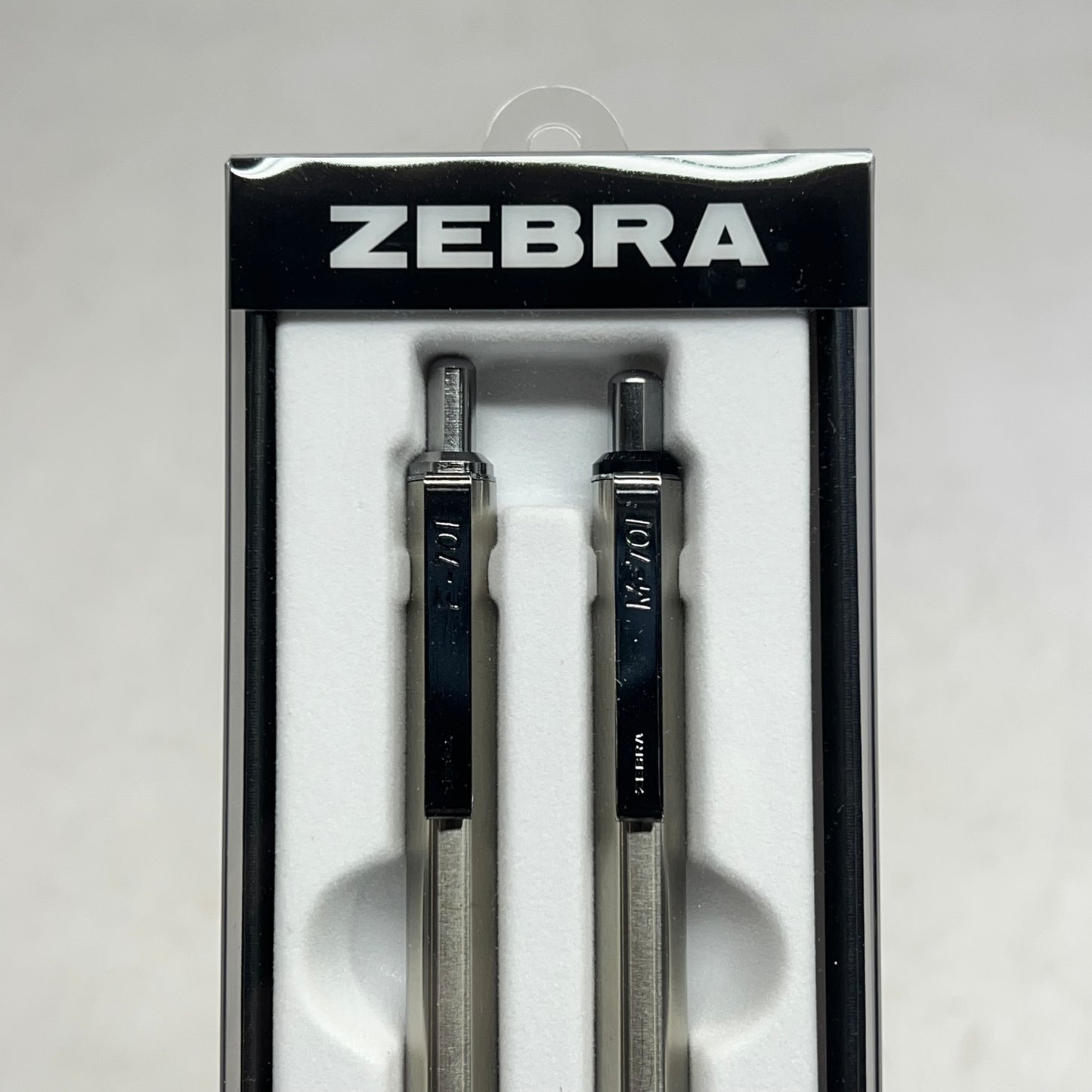 ZEBRA M/f 701 Stainless Steel Mechanical Pencil & Ballpoint Pen Gift Set Silver