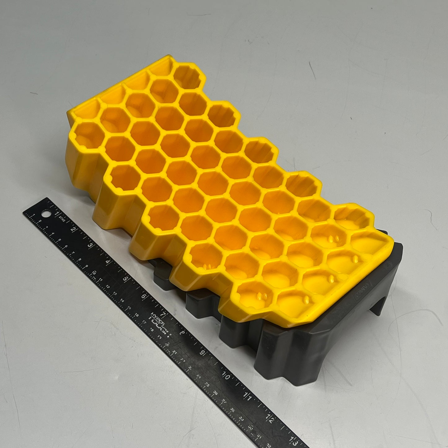CAMCO Honeycomb Curved Camper/RV Leveler Chock 4" Lift Yellow/Black 44428