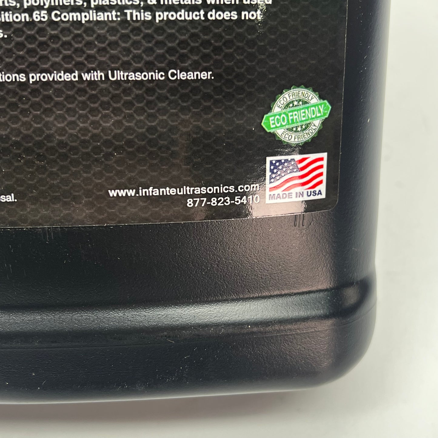 INFANTE  Ultrasonic Sonic Lube Water Displacing Metal Protectant  1 Gal/3.8L