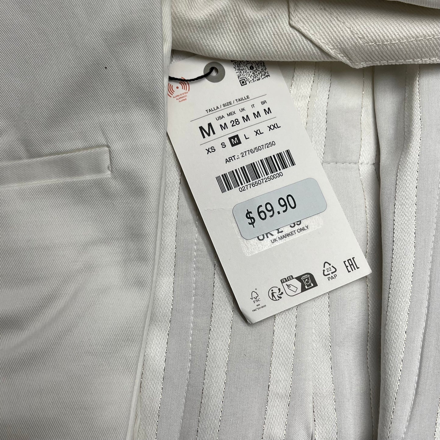 ZA@ ZARA Lot of Assorted Clothing Tops & Bottoms Women's Sz S & M Multicolor