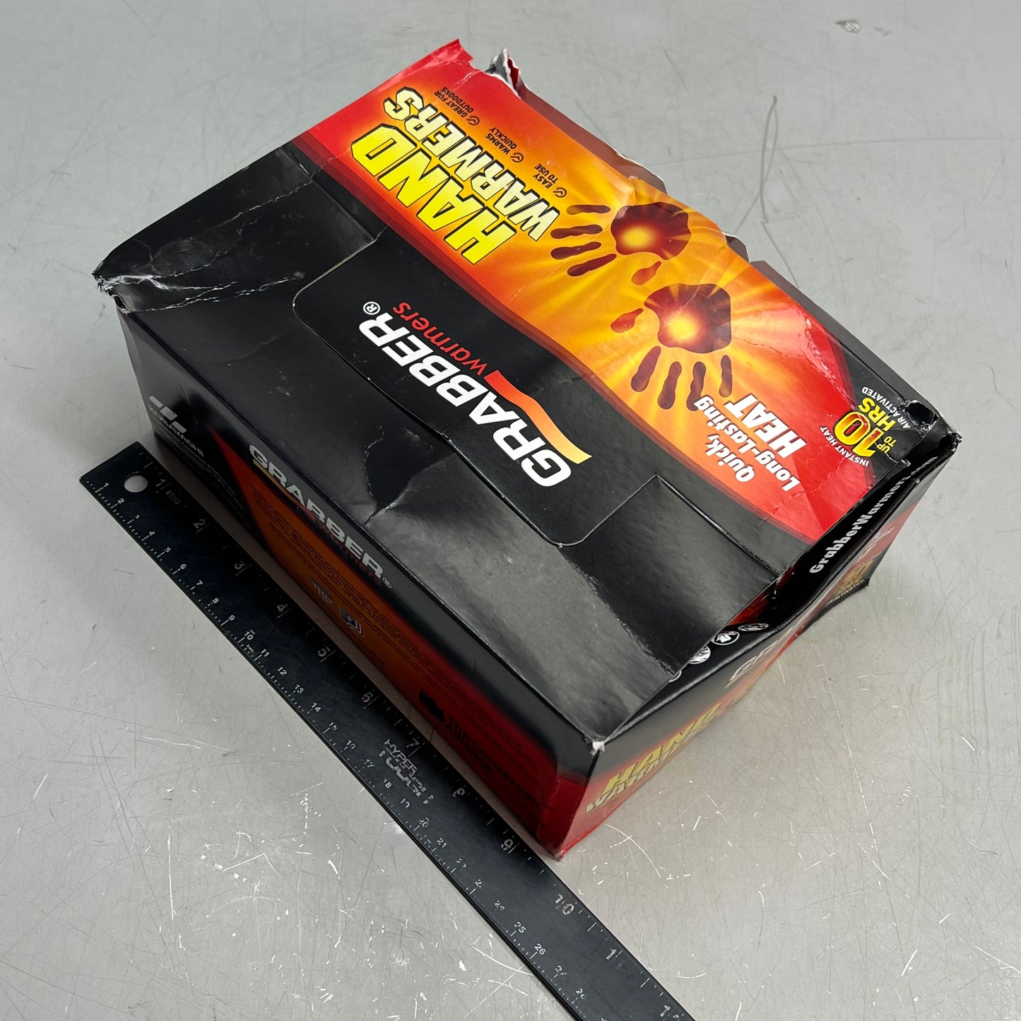 GRABBER WARMERS (40 PAIRS) Air Activated Ready To Use Hand Warmers 10 Hours