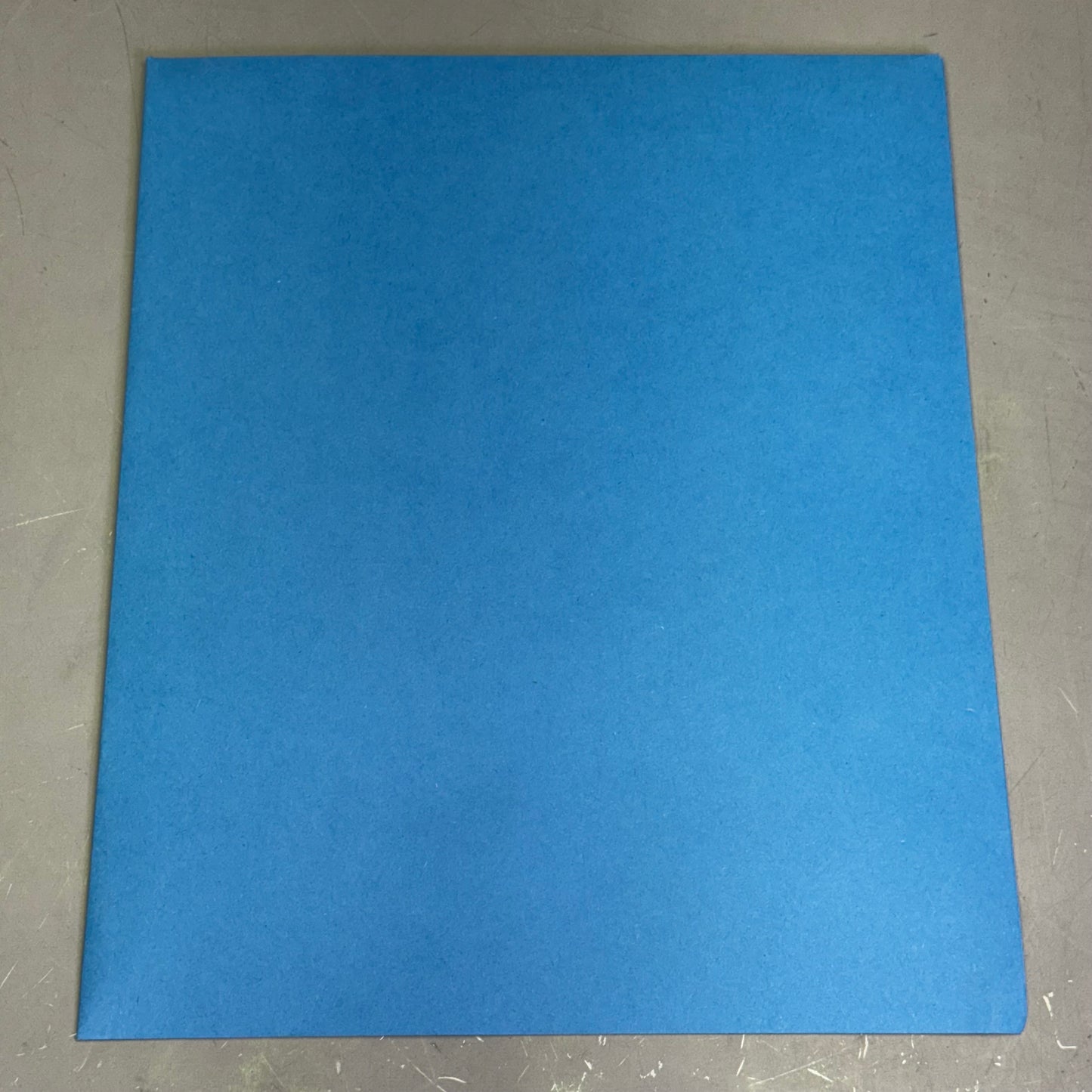 SKILCRAFT (25 PACK) Twin Pocket Portfolios, 30% Recycled 9.5"W x 11.5"L Light Blue NC27703