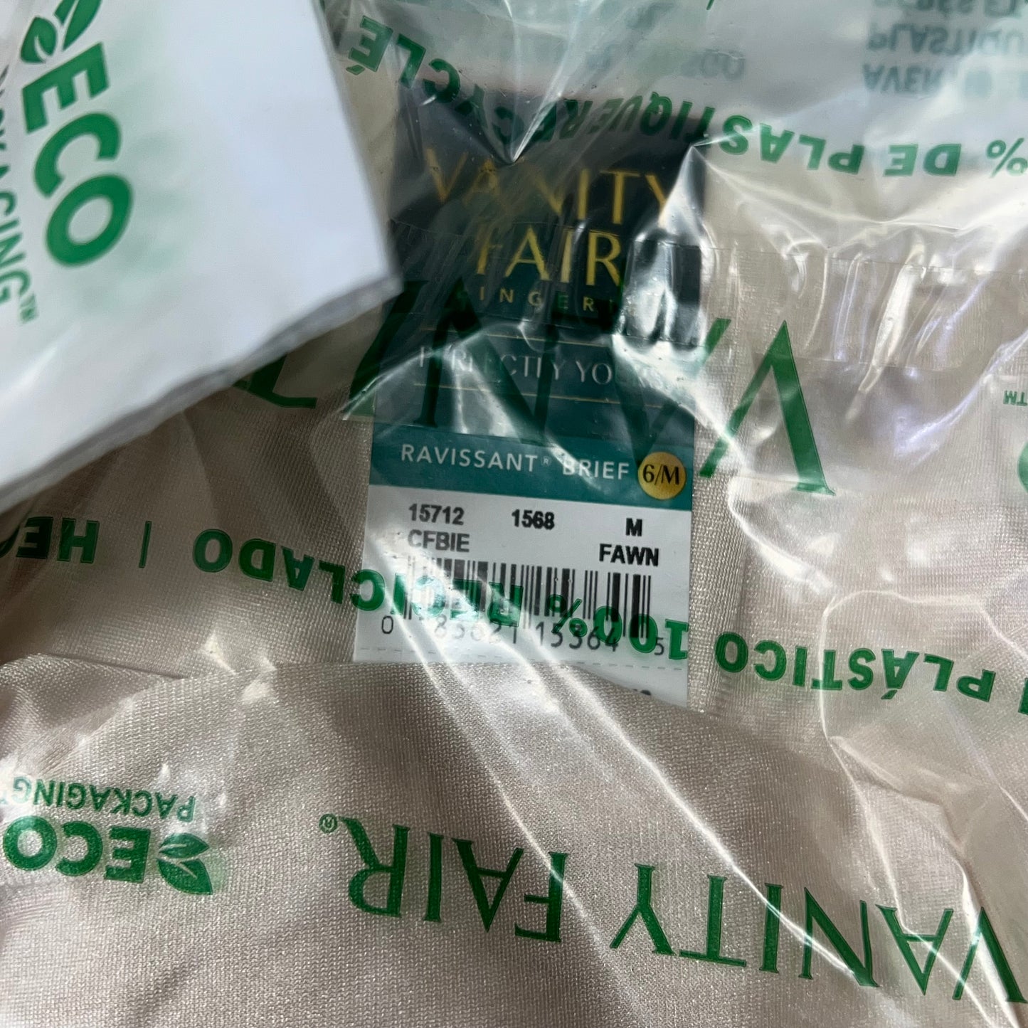 ZA@ VANITIY FAIR Lot Of Assorted Style Underwear Women's Variety of Sz Multicolor