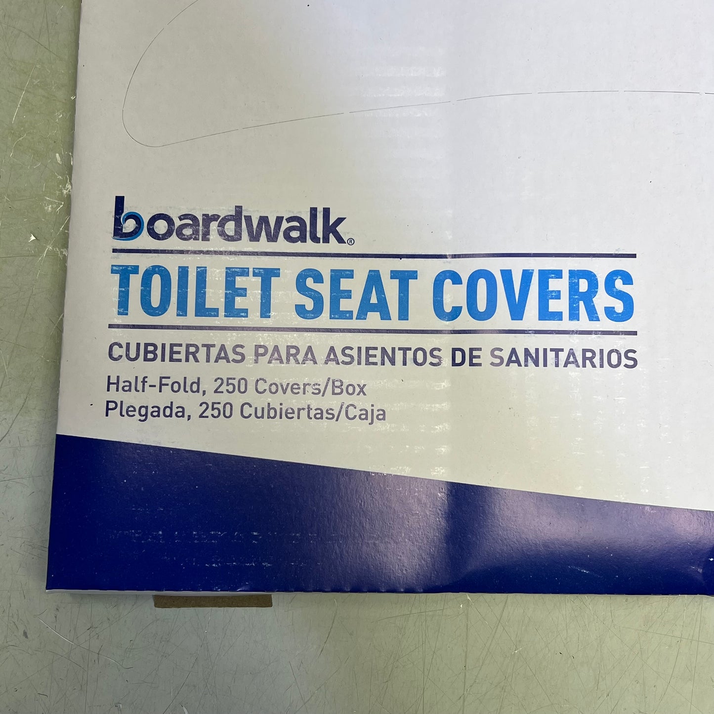 ZA@ BAORDWALK (20 SLEEVES OF 250) Toilet Seat Covers White  BWKK5000