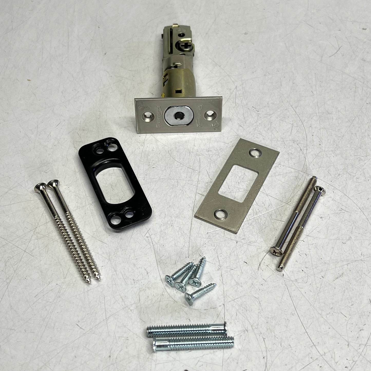 PAMEX Single Cylinder Deadbolt Fd2Series Solid Brass Cylinder Satin Chrome FDPSA