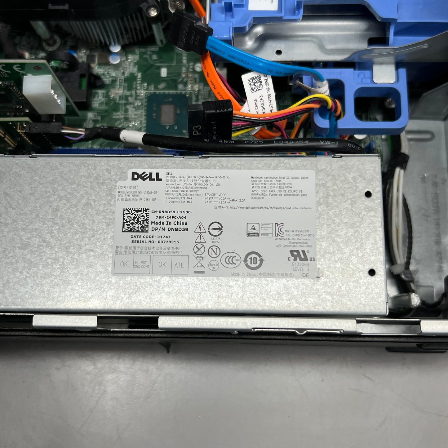 ZA@ DELL (3 Pack) Optiplex And Precision Desktop Computers 2 With Hard Drives 1 Without  11.5"x 11.5"x 3.5" Black (As-is)