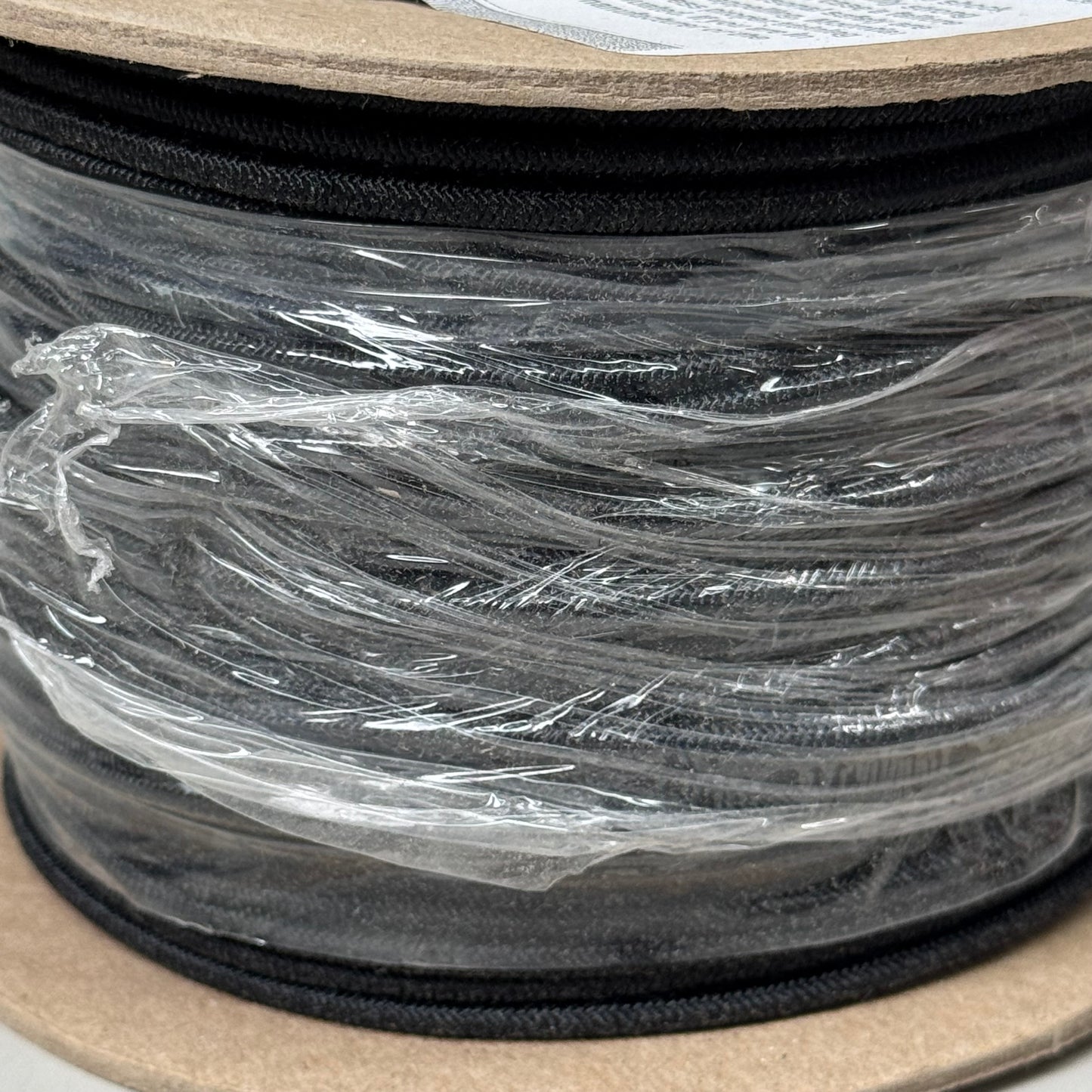 CWC (2 PACK) Rubber Shock Cord Filament Rubber - 1/8" x 250' Black 162002