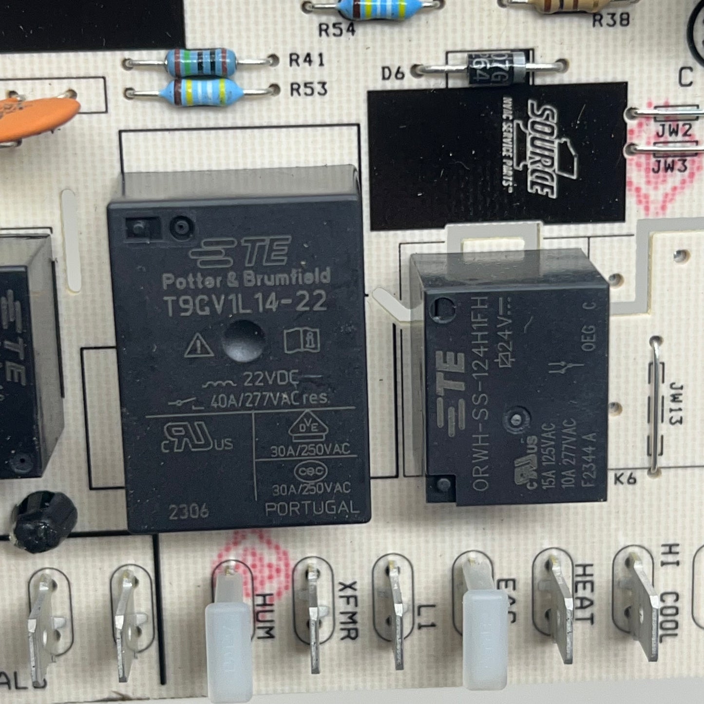 ONE SOURCE York Single Stage Control Board For Furnace 7.6"x5.7"x2.4" S1-03103010000