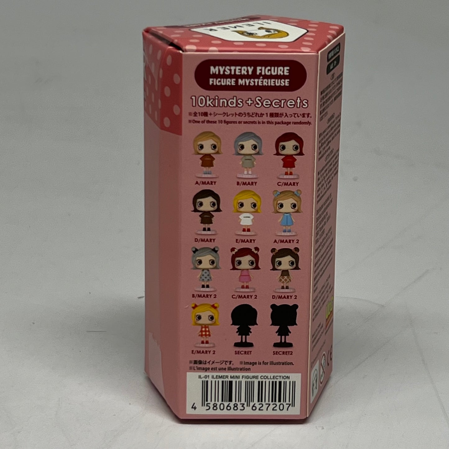 ILEMER (12 PACK) Mini Figure Collection Mystery Box 12 PACK Pink IL-01