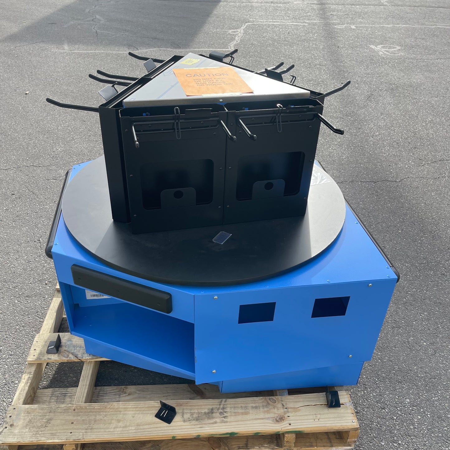 ZA@ Pallet of ROYSTON Checkout Bag Carousel Blue & Black 72038332-01037 (AS-IS) D