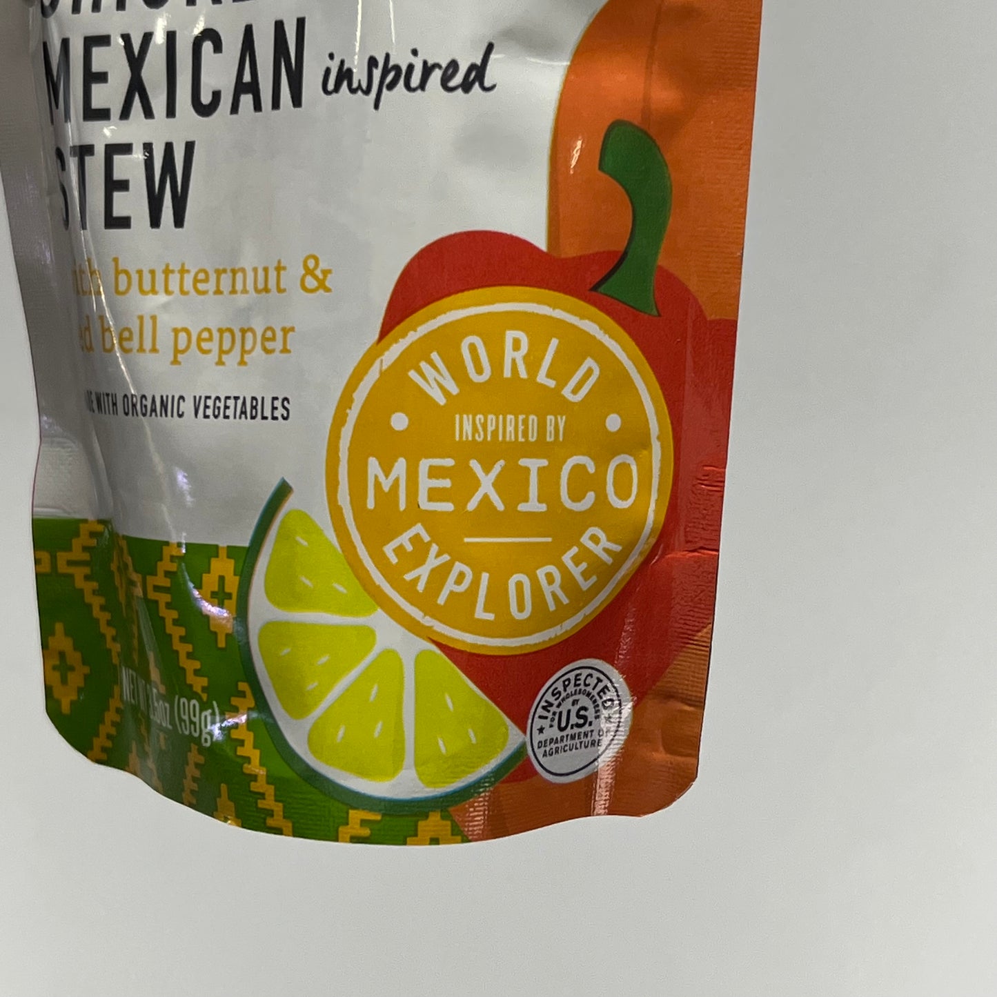 SERENITY (6 PACK) Free Range Chicken Mexican Stew Baby Food Pouches BB 09/27