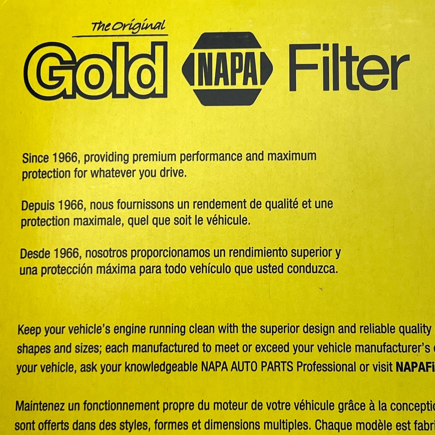 NAPA The Original Gold Air Filter Cellulose Filter Media Material FIL 6930