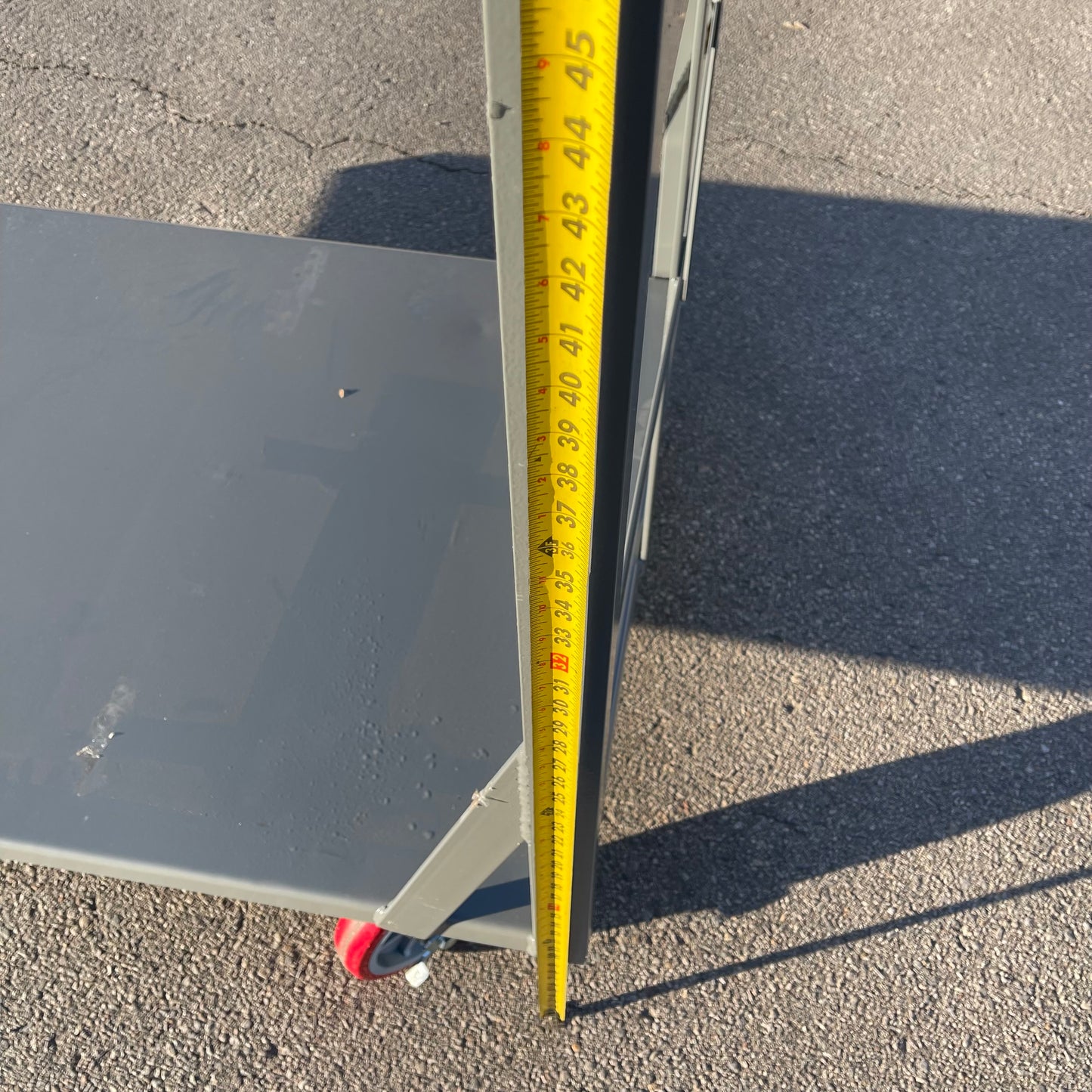 ZA@ Pallet of LITTLE GIANT Flush Platform Truck 72”x36” Grey (AS-IS)(D)