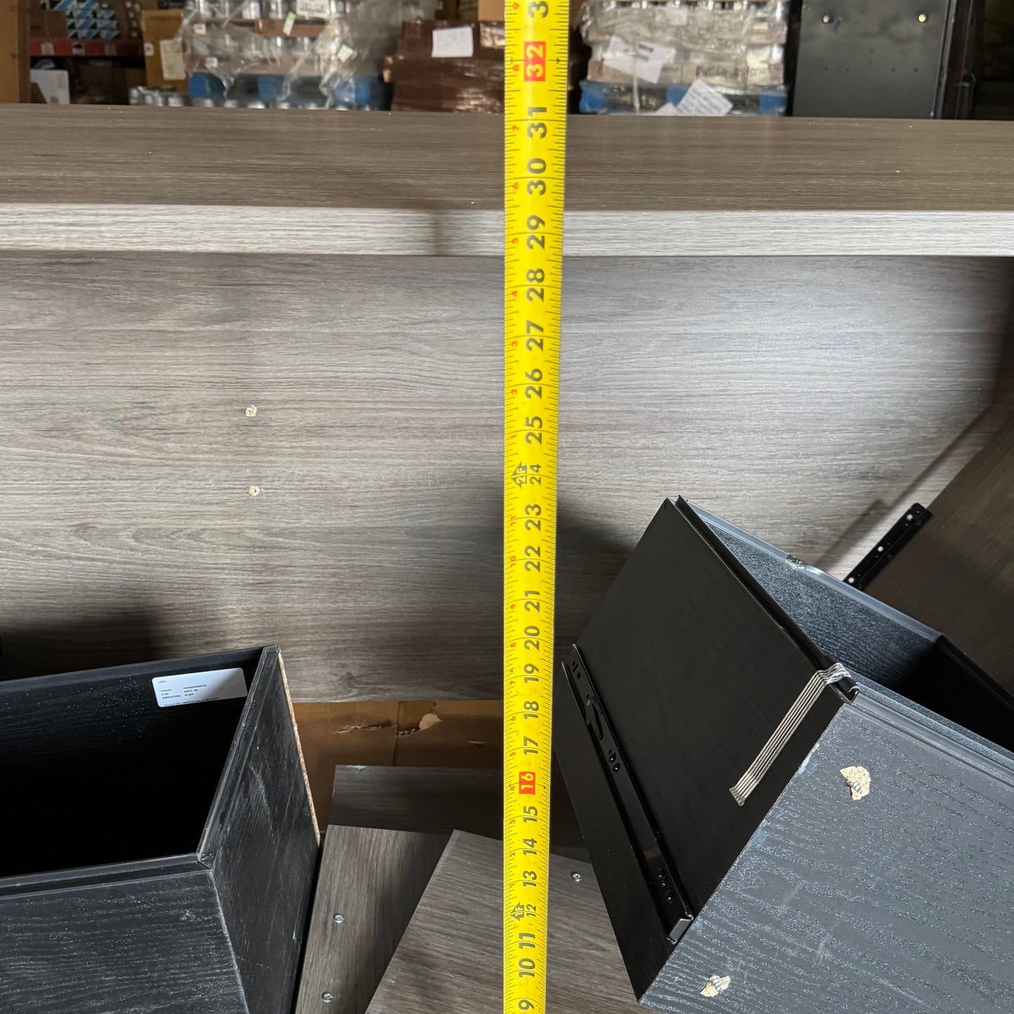 ZA@ Pallet of LORELL Double Pedestal Desk Sz 35.5"W x 71"L x 29"H - LLRPD3672DPGE (AS-IS, Damaged)