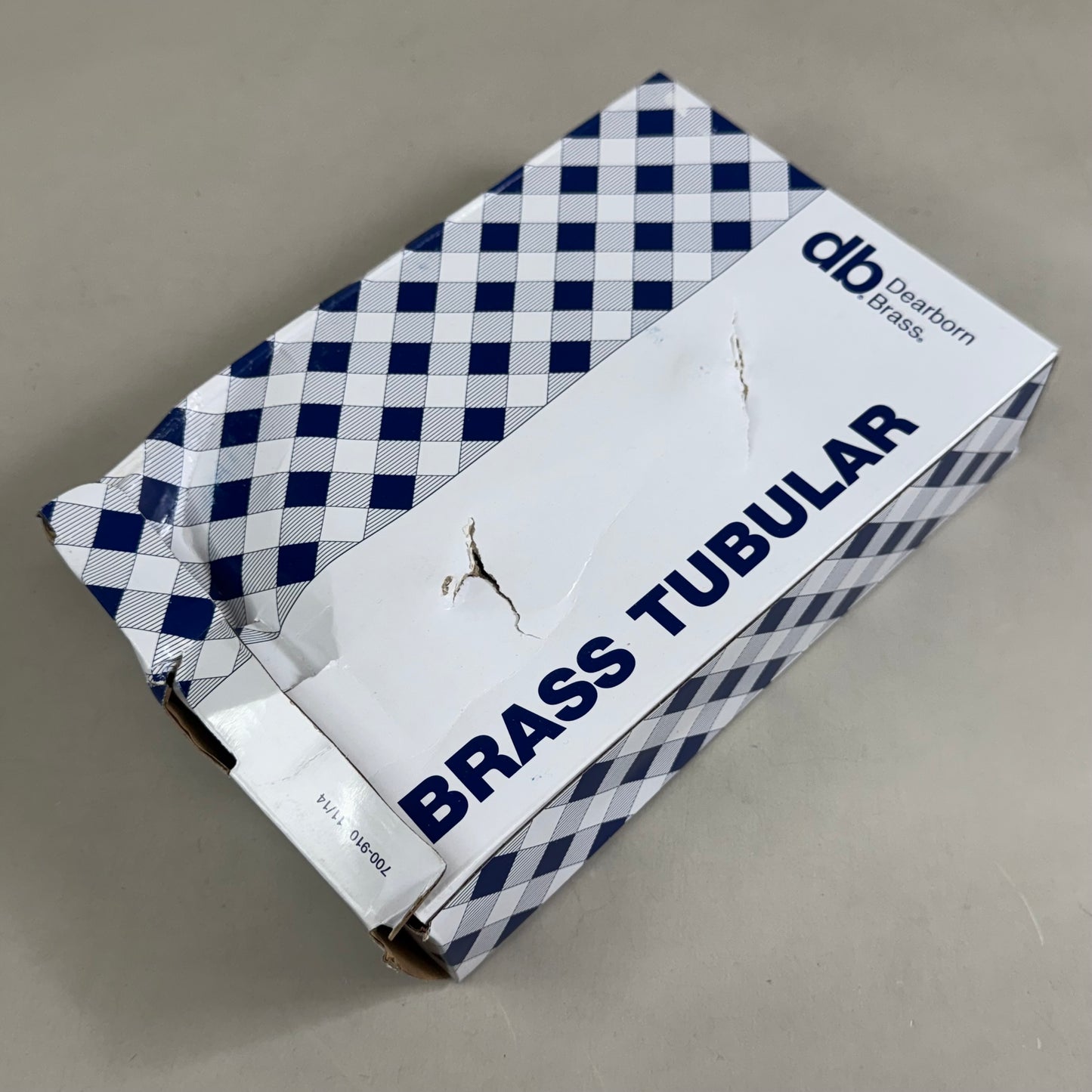 DEARBORN Chrome Plated Brass Tubular P-Trap 1-1/2"  Chrome 704-1 (New Other- (Distressed Packaging))